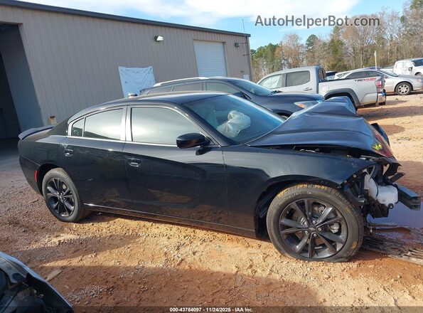 2C3CDXJG8PH706102 2023 DODGE CHARGER Black Widok wnętrza z tyłu