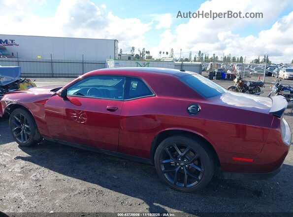 2C3CDZAG0NH164826 2022 DODGE CHALLENGER Красный Панорамный вид салона 360°