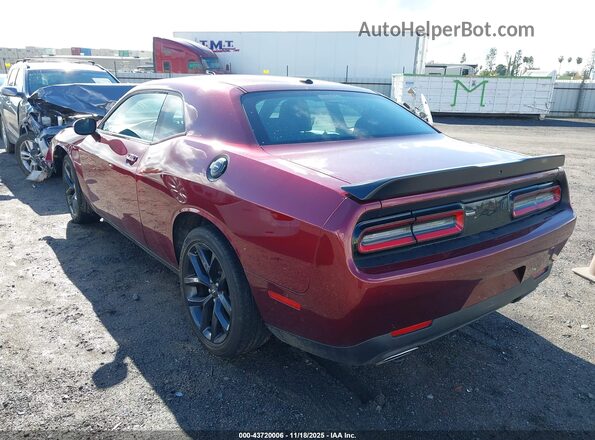 2C3CDZAG0NH164826 2022 DODGE CHALLENGER Красный Задняя левая четверть