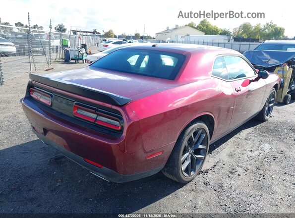 2C3CDZAG0NH164826 2022 DODGE CHALLENGER Красный Задняя правая четверть