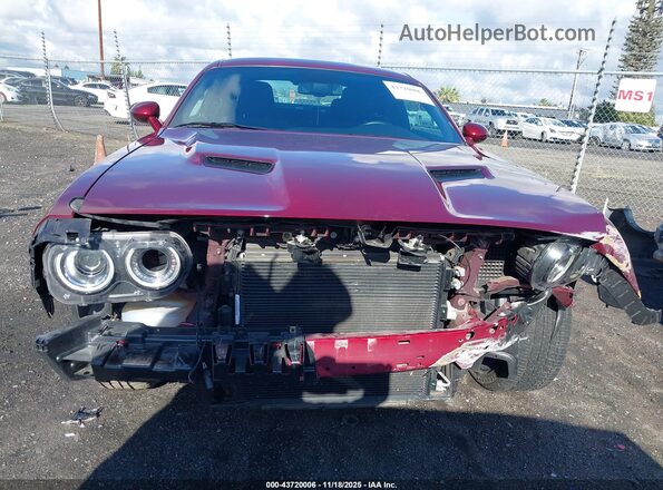 2C3CDZAG0NH164826 2022 DODGE CHALLENGER Красный Вид щитка приборов