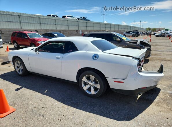 2C3CDZAG1NH137442 2022 DODGE CHALLENGER White Trasero izquierdo