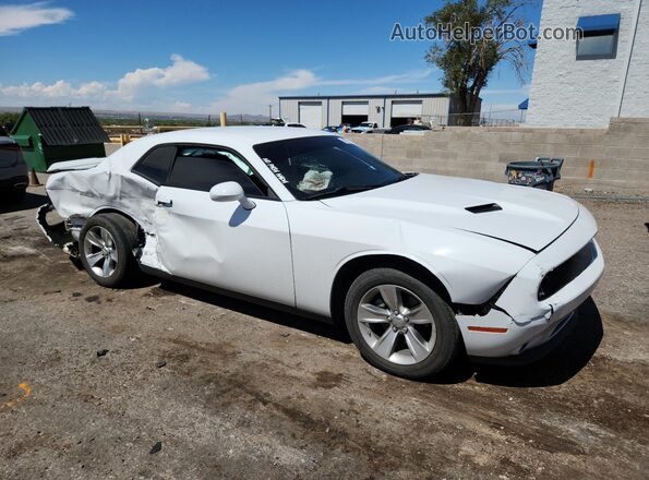 2C3CDZAG1NH137442 2022 DODGE CHALLENGER White Delantero derecho