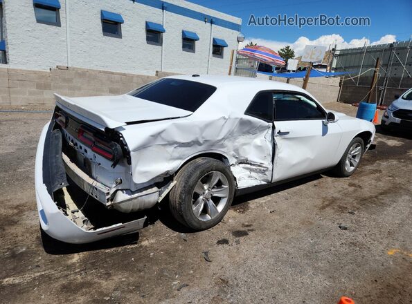 2C3CDZAG1NH137442 2022 DODGE CHALLENGER White Trasero derecho