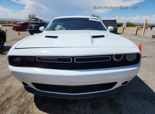 2C3CDZAG1NH137442 2022 DODGE CHALLENGER White Vista frontal