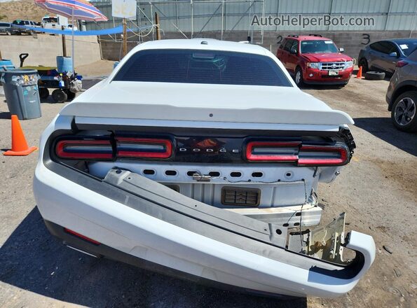 2C3CDZAG1NH137442 2022 DODGE CHALLENGER White Vista trasera