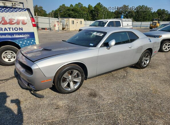 2C3CDZAG2LH105614 2020 DODGE CHALLENGER Silver Widok naklejki z numerem VIN