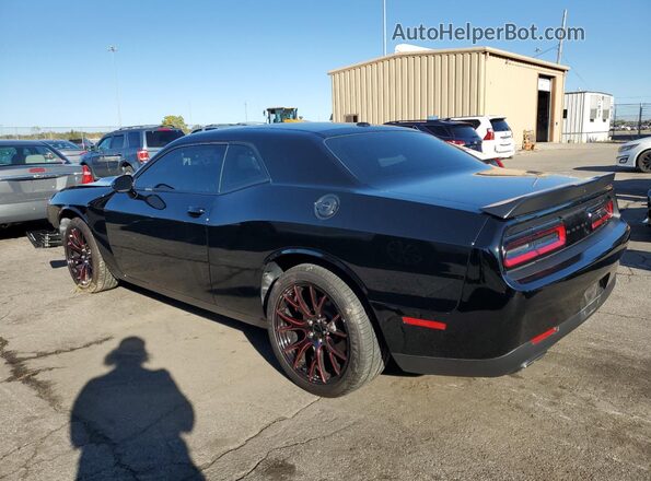 2C3CDZAG2PH586812 2023 DODGE CHALLENGER Black Trasero izquierdo