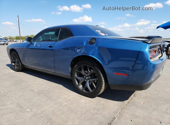 2C3CDZAG3LH236129 2020 DODGE CHALLENGER Blue Հետևի ձախ