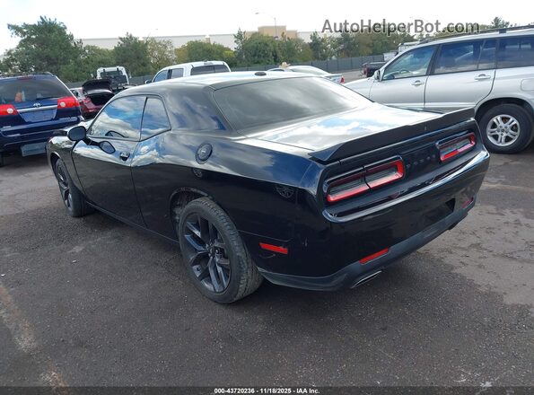 2C3CDZAG3NH132257 2022 DODGE CHALLENGER Black Задня ліва чверть