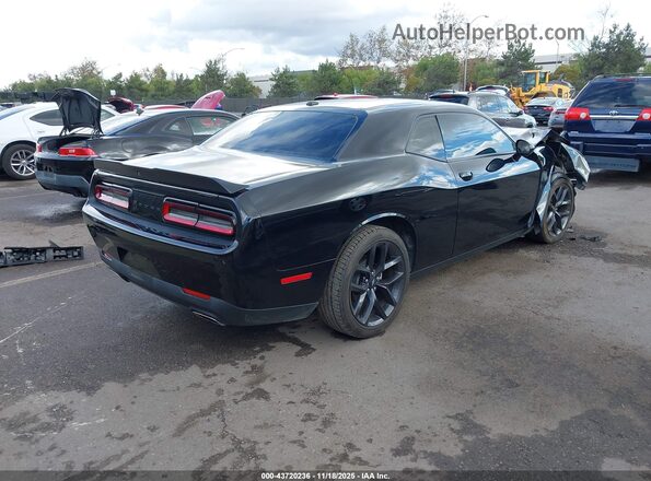2C3CDZAG3NH132257 2022 DODGE CHALLENGER Black Задня права чверть