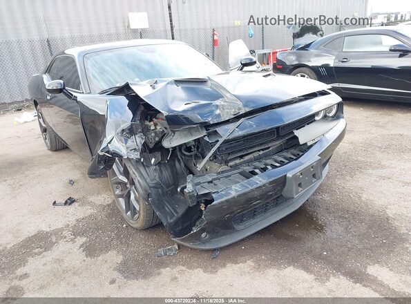 2C3CDZAG3NH132257 2022 DODGE CHALLENGER Black Вид спереду