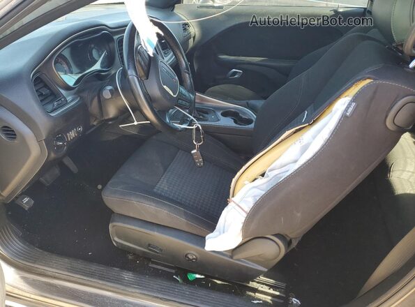 2C3CDZAG4LH146584 2020 DODGE CHALLENGER Gray Vista interior delantera