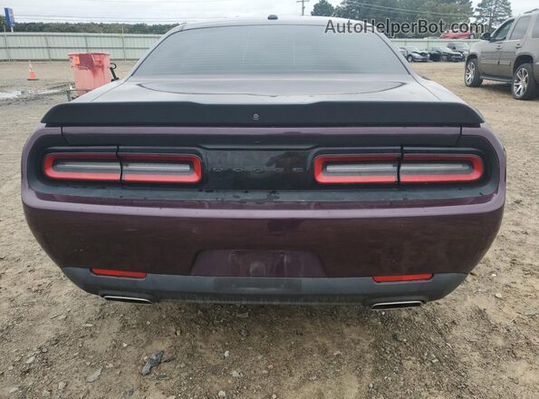 2C3CDZAG4LH161540 2020 DODGE CHALLENGER Фиолетовый Вид сзади