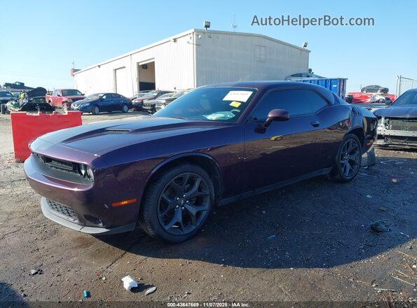 2C3CDZAG4LH236205 2020 DODGE CHALLENGER Purple Vista tres cuartos delantera izquierda