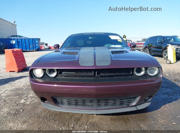2C3CDZAG4LH236205 2020 DODGE CHALLENGER Purple Vista del cuadro de instrumentos