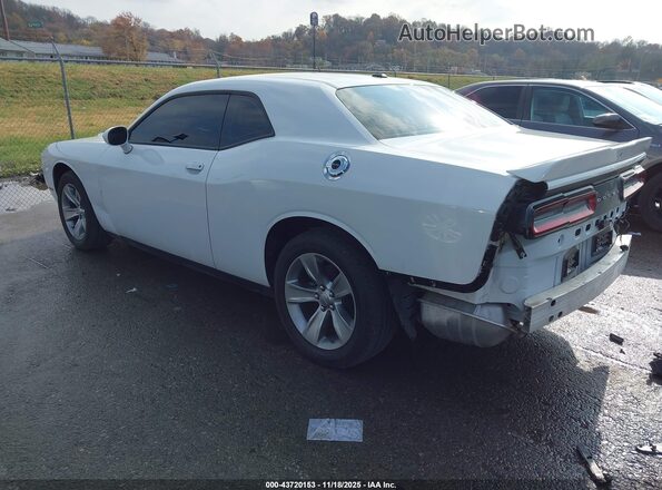 2C3CDZAG4NH181581 2022 DODGE CHALLENGER White Tył lewy
