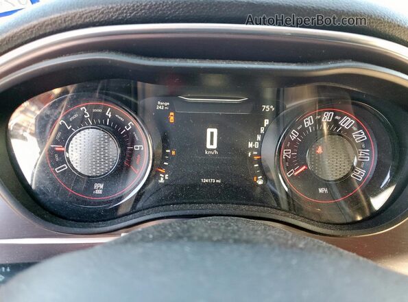 2C3CDZAG5GH253553 2016 DODGE CHALLENGER Black Սարքավորումների վահանակի տեսք