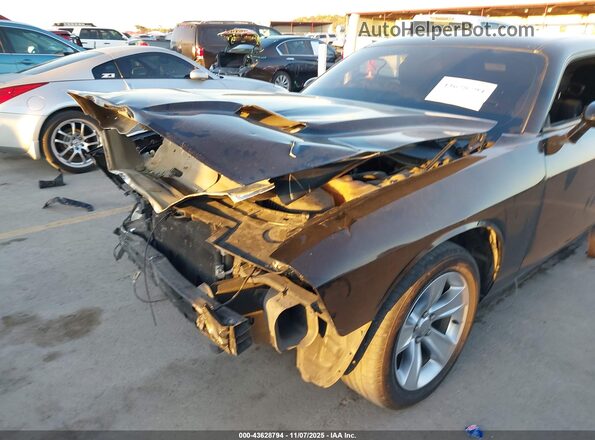 2C3CDZAG6MH546907 2021 DODGE CHALLENGER Черный Вид спереди
