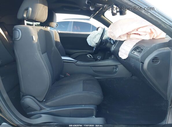 2C3CDZAG6MH546907 2021 DODGE CHALLENGER Черный Вид салона спереди