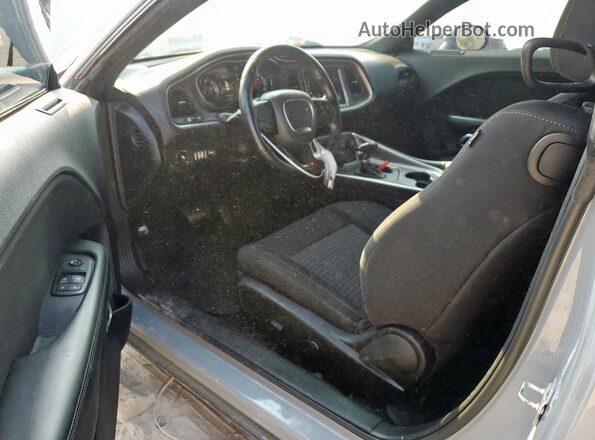 2C3CDZAG6MH631164 2021 DODGE CHALLENGER Gray Առջևի վահանակի տեսք