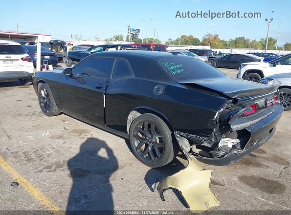 2C3CDZAG6NH132074 2022 DODGE CHALLENGER Black Задня ліва чверть
