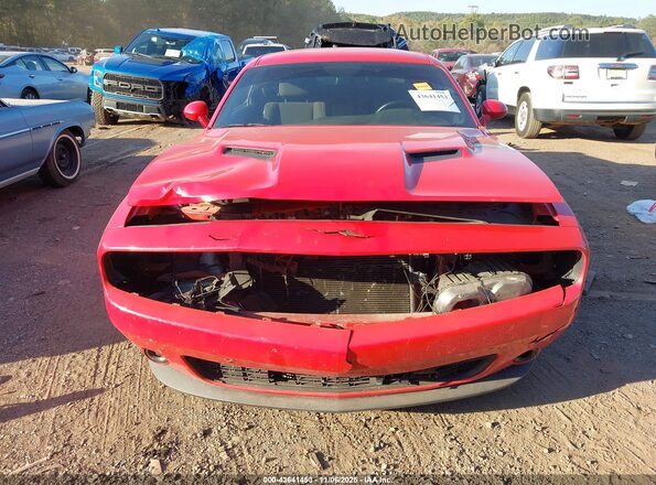 2C3CDZAG7KH596163 2019 DODGE CHALLENGER Red Widok z przodu