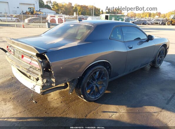 2C3CDZAG7LH203814 2020 DODGE CHALLENGER Серый Задняя правая четверть