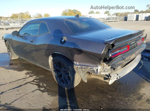 2C3CDZAG7LH203814 2020 DODGE CHALLENGER Серый Задняя левая четверть