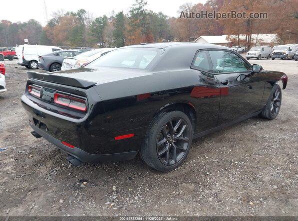 2C3CDZAGXNH128691 2022 DODGE CHALLENGER Black Հետևի աջ
