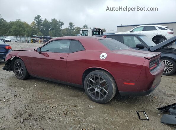 2C3CDZBT2HH613259 2017 DODGE CHALLENGER Burgundy Tył lewy