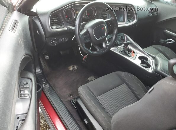 2C3CDZBT3JH225026 2018 DODGE CHALLENGER Burgundy 