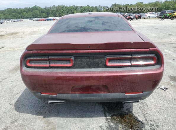 2C3CDZBT3JH225026 2018 DODGE CHALLENGER Burgundy 