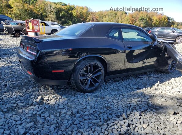 2C3CDZBT7KH549601 2019 DODGE CHALLENGER Черный Задняя правая четверть