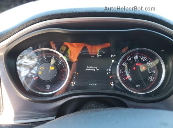 2C3CDZBT7KH549601 2019 DODGE CHALLENGER Черный Вид щитка приборов