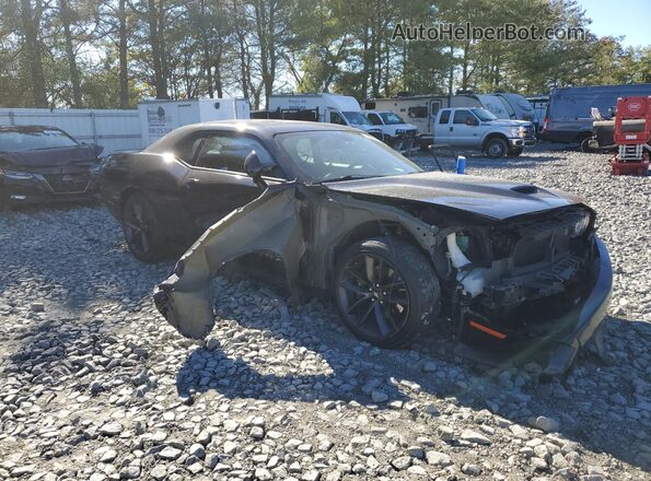 2C3CDZBT7KH549601 2019 DODGE CHALLENGER Черный Передняя правая четверть