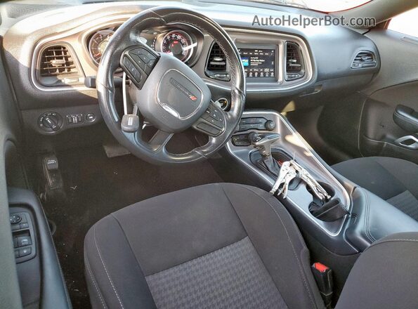 2C3CDZBT7NH105235 2022 DODGE CHALLENGER White წინა პანელის ხედი