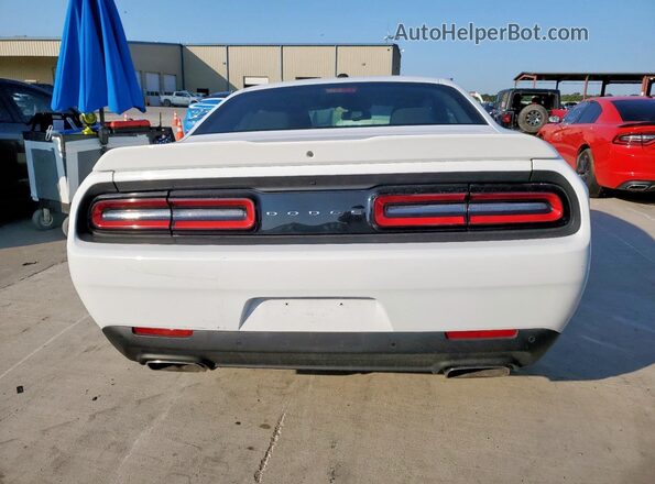 2C3CDZBT7NH105235 2022 DODGE CHALLENGER White უკანა ხედი