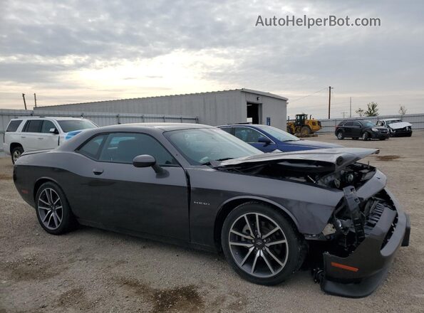 2C3CDZBT7NH218909 2022 DODGE CHALLENGER Gray Առջևի աջ