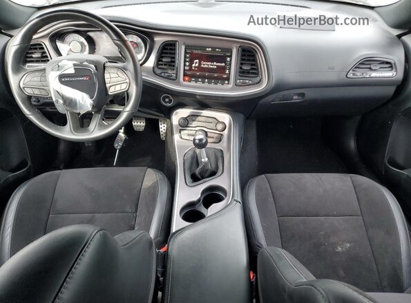 2C3CDZBT7NH218909 2022 DODGE CHALLENGER Gray Առջևի վահանակի տեսք