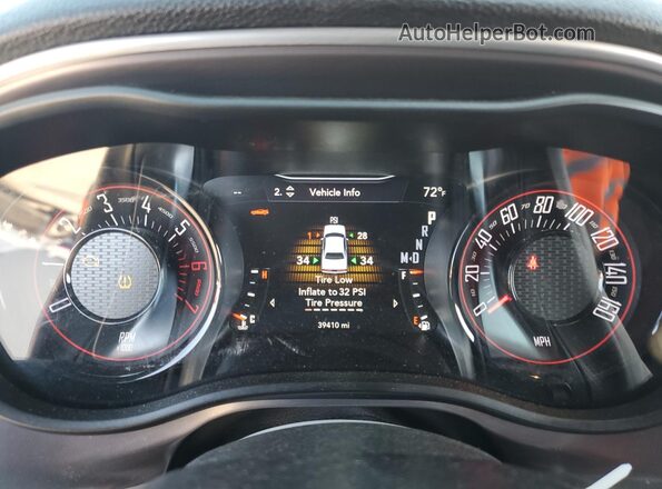 2C3CDZBT8NH108886 2022 DODGE CHALLENGER Burgundy Սարքավորումների վահանակի տեսք