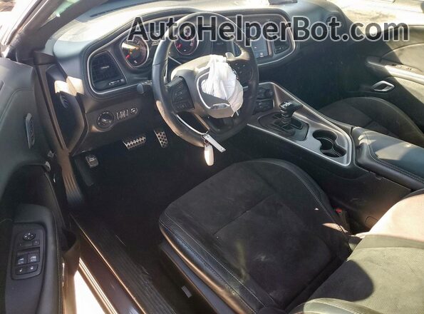 2C3CDZBT9NH196380 2022 DODGE CHALLENGER Gray Vista del salpicadero