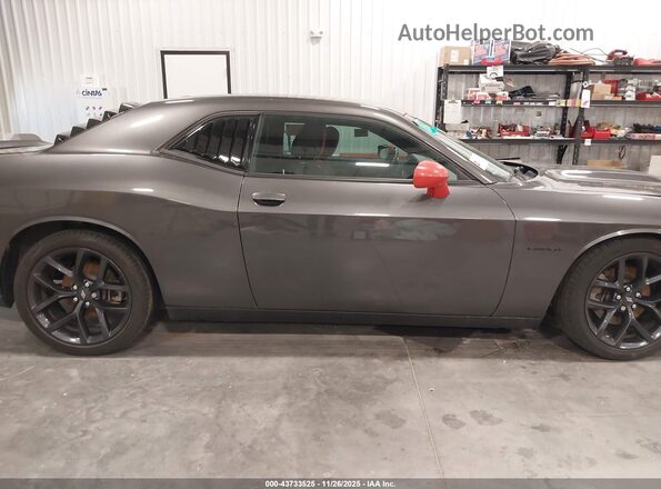 2C3CDZBTXNH223389 2022 DODGE CHALLENGER Gray Widok wnętrza 360 stopni