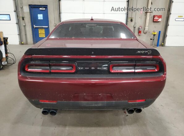 2C3CDZC99JH165899 2018 DODGE CHALLENGER Red 