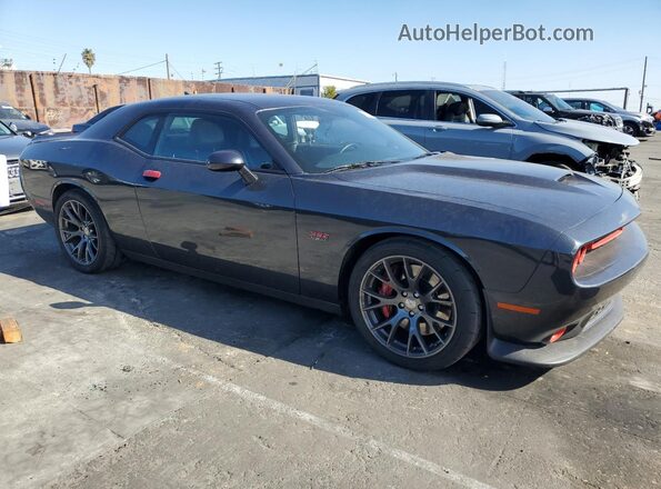 2C3CDZDJ1GH326392 2016 DODGE CHALLENGER Black Przód prawy