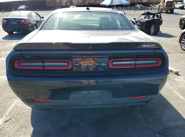 2C3CDZDJ1GH326392 2016 DODGE CHALLENGER Black Widok z tyłu