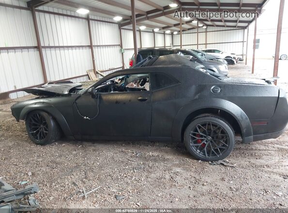 2C3CDZFJ2KH534996 2019 DODGE CHALLENGER Black უკანა სალონის ხედი