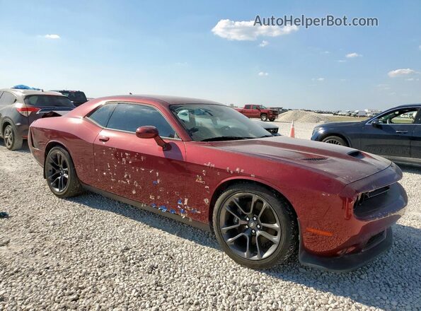 2C3CDZFJ2MH609991 2021 DODGE CHALLENGER Burgundy Front right
