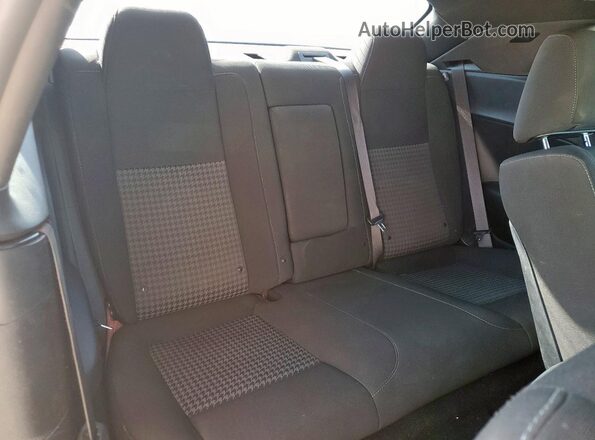 2C3CDZFJ2MH609991 2021 DODGE CHALLENGER Burgundy Rear seats view