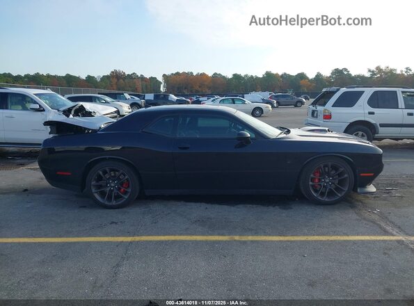 2C3CDZFJ2NH215652 2022 DODGE CHALLENGER Black Սալոնի հետևի տեսք